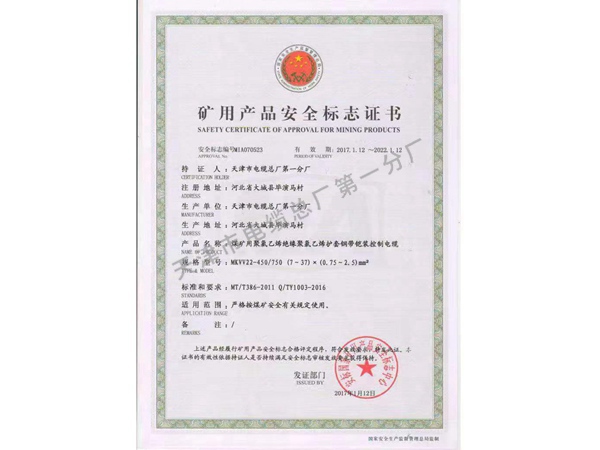 认证证书