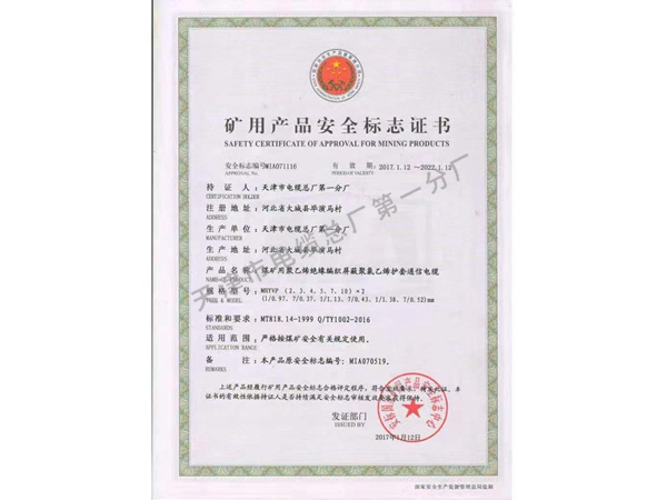 认证证书